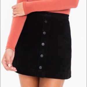 *SOLD* American Apparel Corduroy Button-Down Skirt